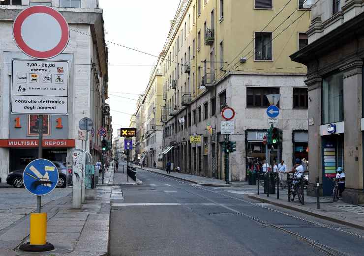ZTL Area C Milano problemi stop