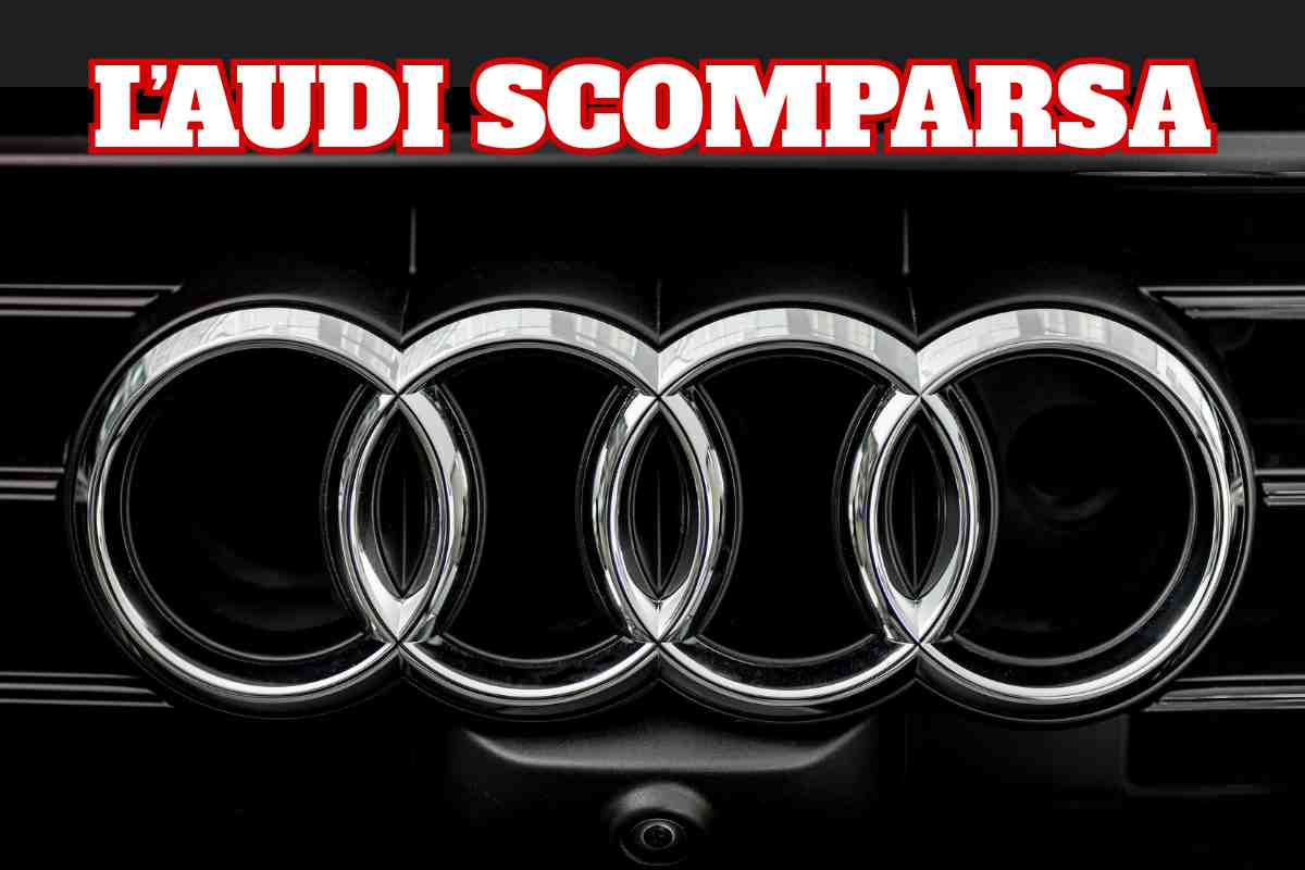 Audi scomparsa