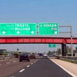 Auto in autostrada