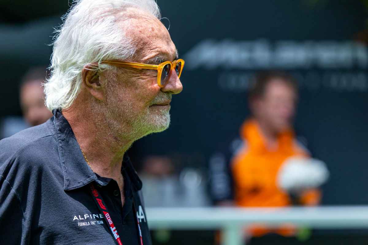 Flavio Briatore nel paddock