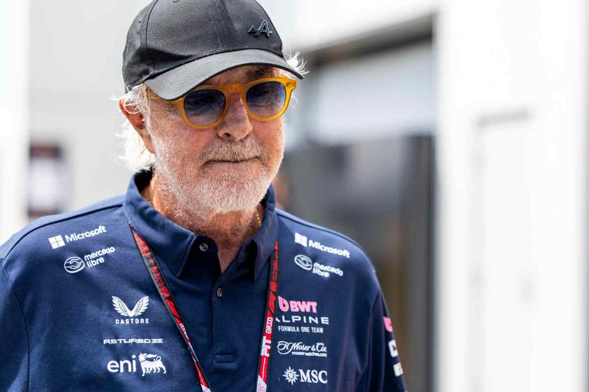 Flavio Briatore nel paddock