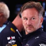 Horner nel box della Red Bull