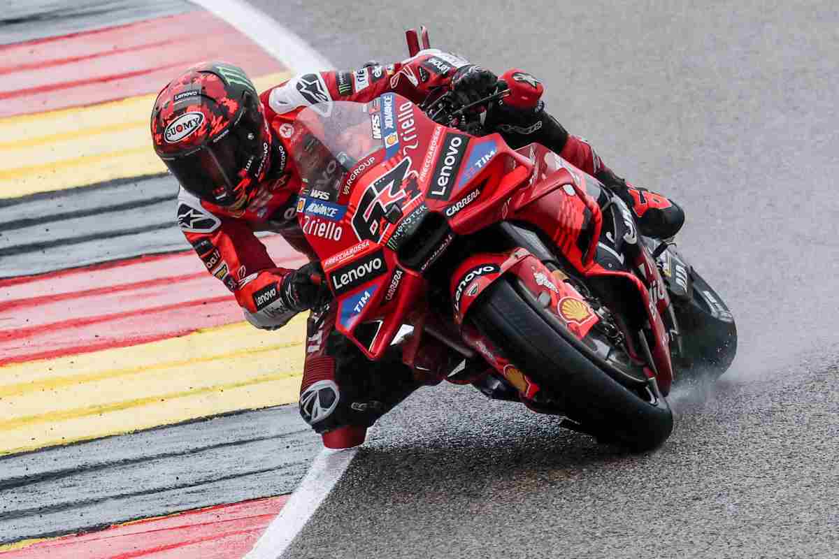 Bagnaia sulla Ducati