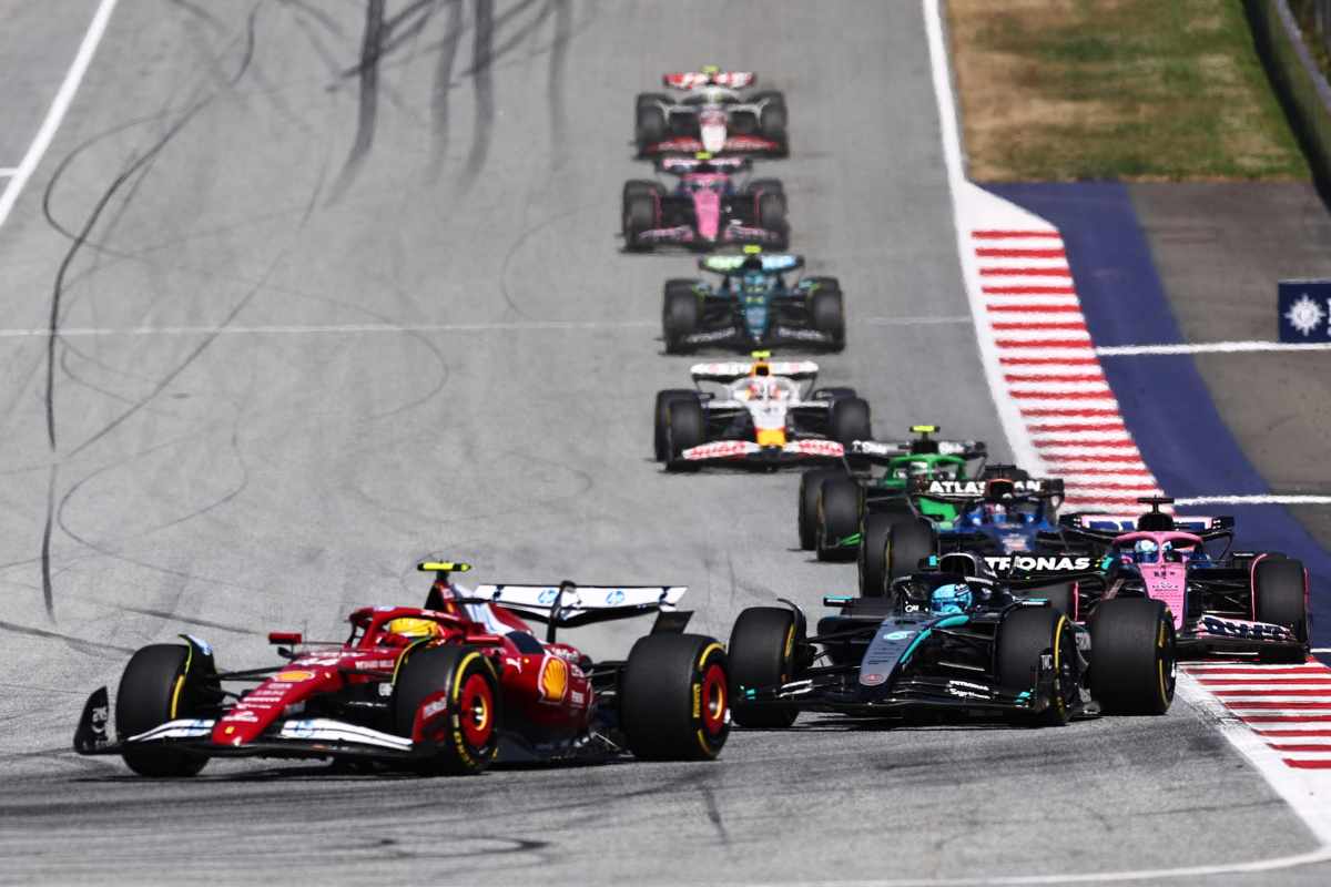 Gran Premio di F1 con la Ferrari davanti
