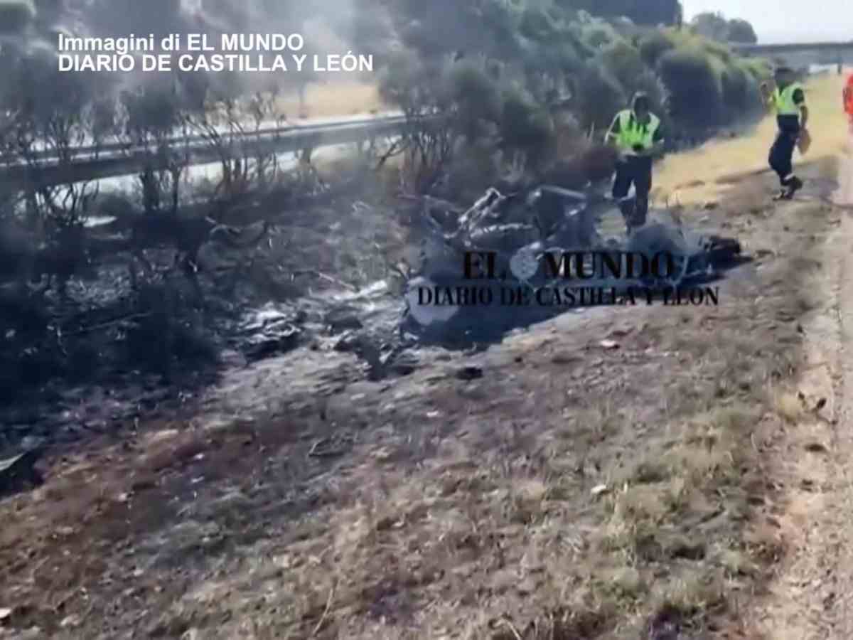 le immagini dell'incidente di Diogo Jota