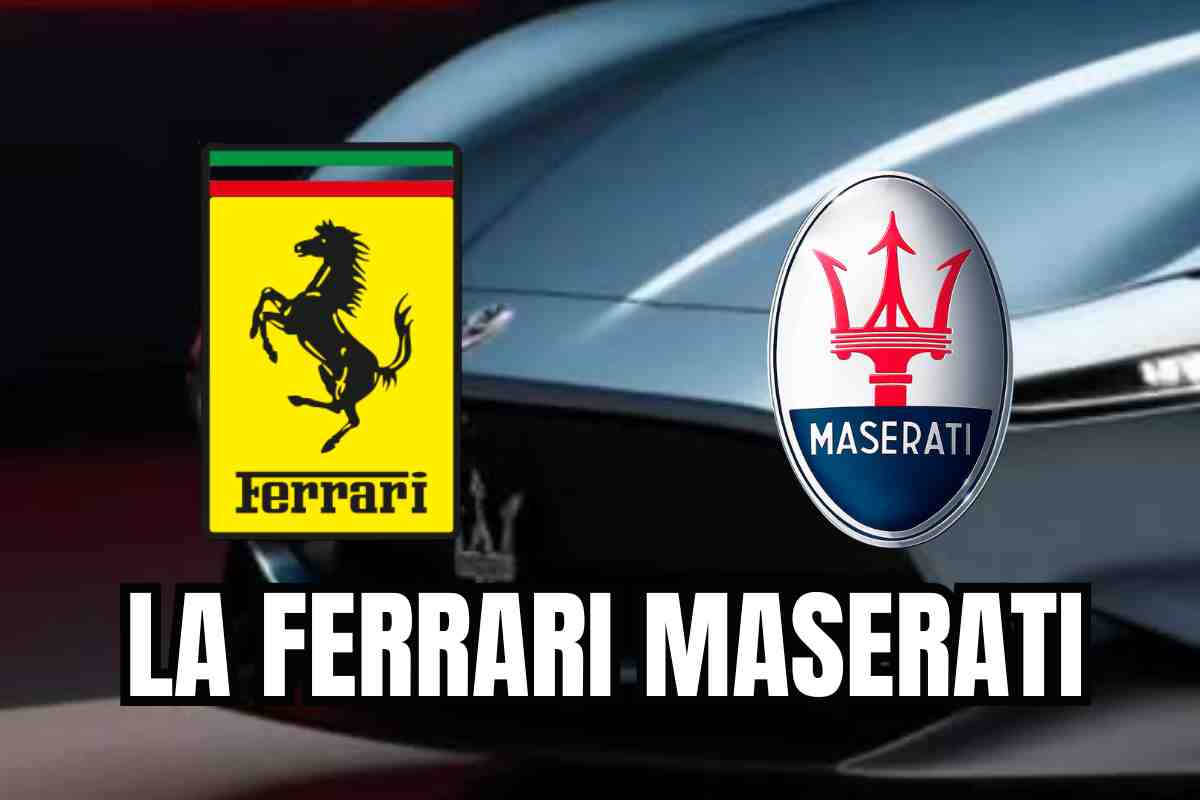 Ferrari griffata Maserati