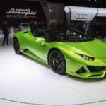 Lamborghini Huracan in esposizione