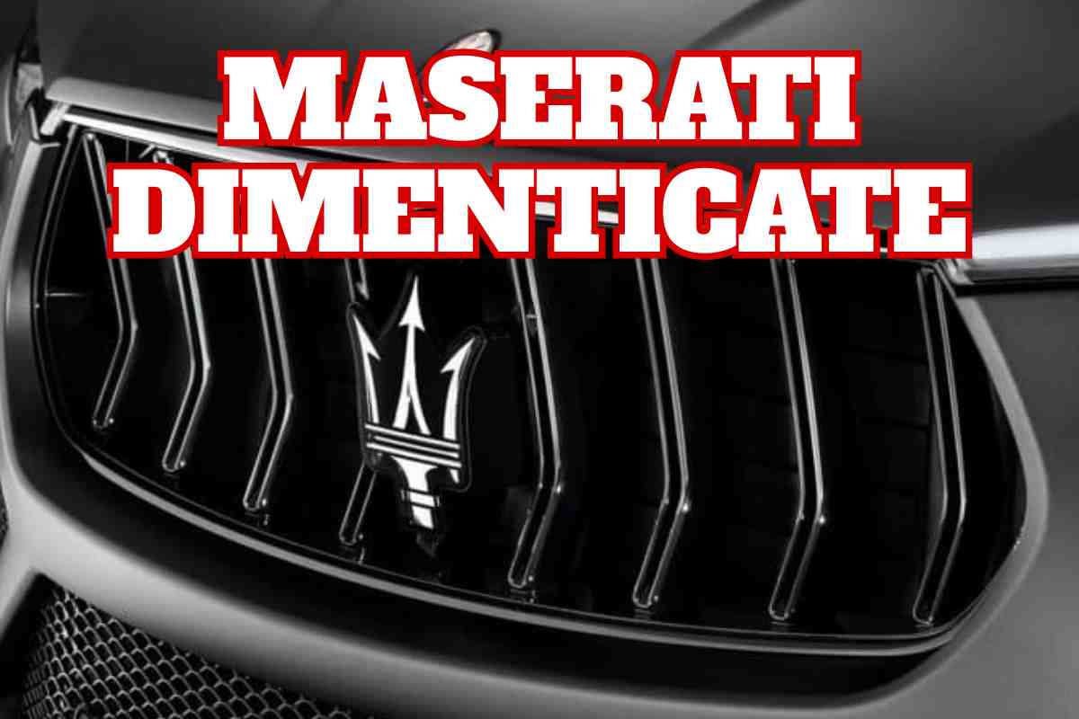 Maserati dimenticate