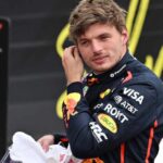 Primo piano di Max Verstappen