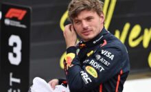 Primo piano di Max Verstappen