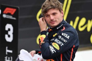 Primo piano di Max Verstappen