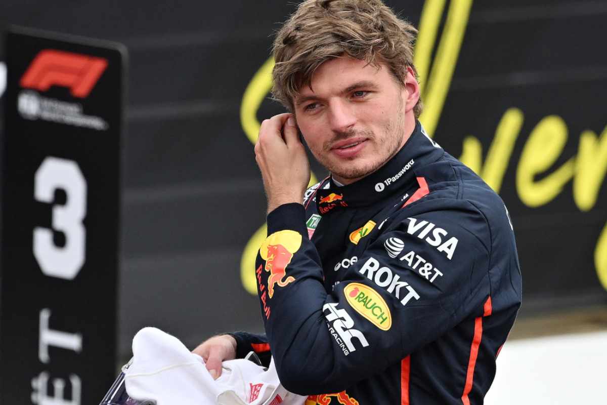 Primo piano di Max Verstappen