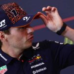 Verstappen durante la conferenza stampa