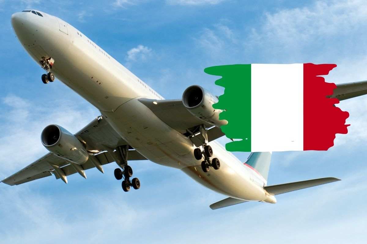 Passaporto documento Carta d'Identità aereo Italia