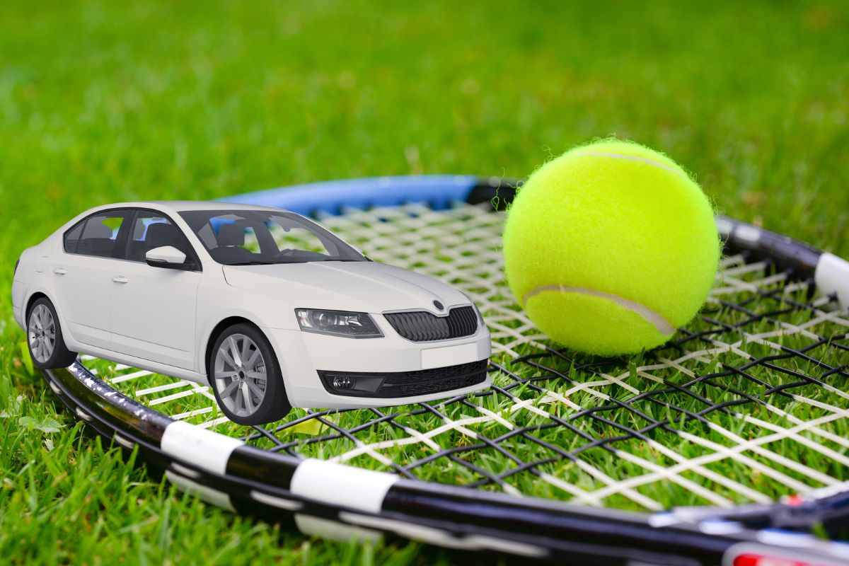 Auto tennis Lexus Guinness World Record