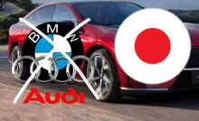 berlina giapponese mazda 6 audi bmw logo