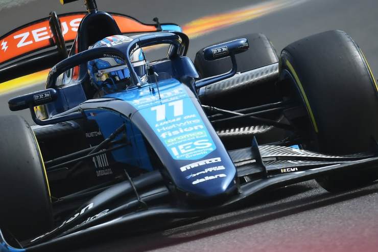 F2 pagelle Belgio Sprint Race