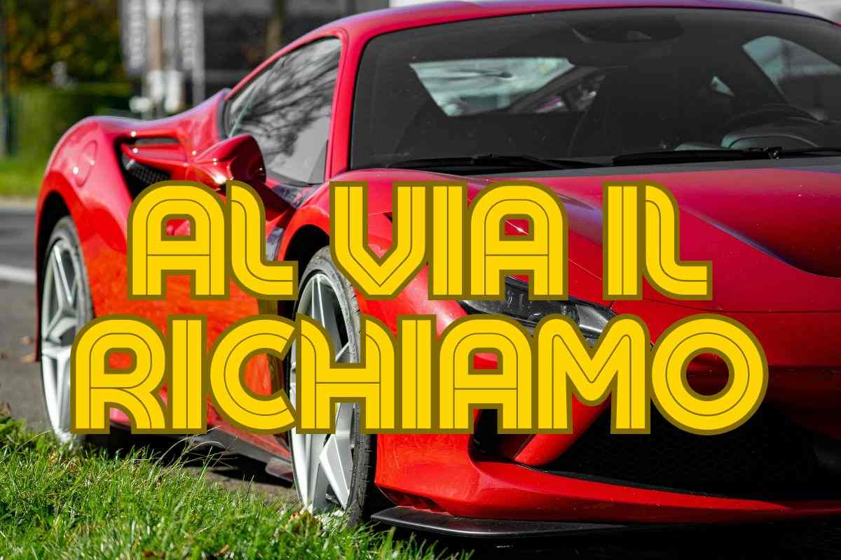 Ferrari Purosangue SUV richiamo problemi