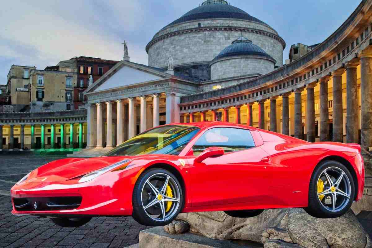 Ferrari Napoli Amalfi supercar