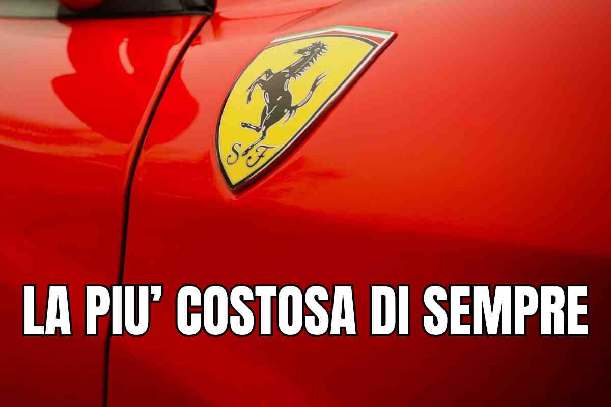 ferrari più costosa di sempre
