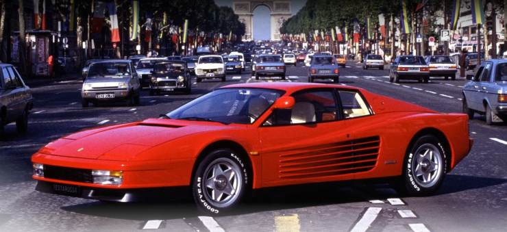 Ferrari Testarossa marchio
