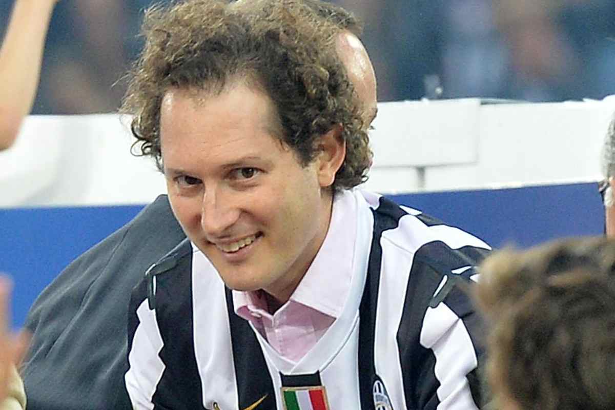 john elkann maglia juventus
