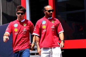 Leclerc Hamilton Ferrari F1 aggiornamenti