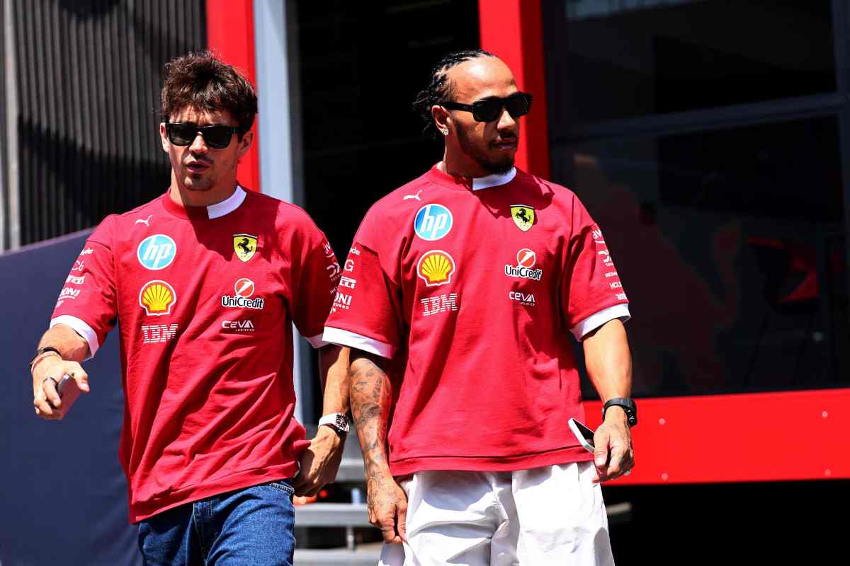 Leclerc Hamilton Ferrari F1 aggiornamenti