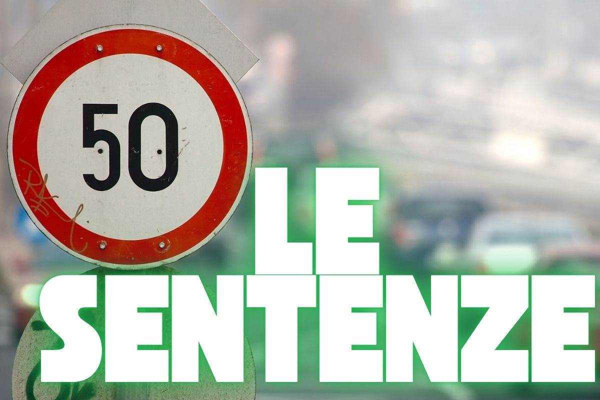 Limite velocità sentenza annullata