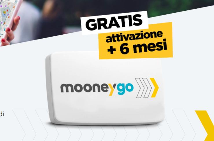 MooneyGo novità 6 mesi gratis