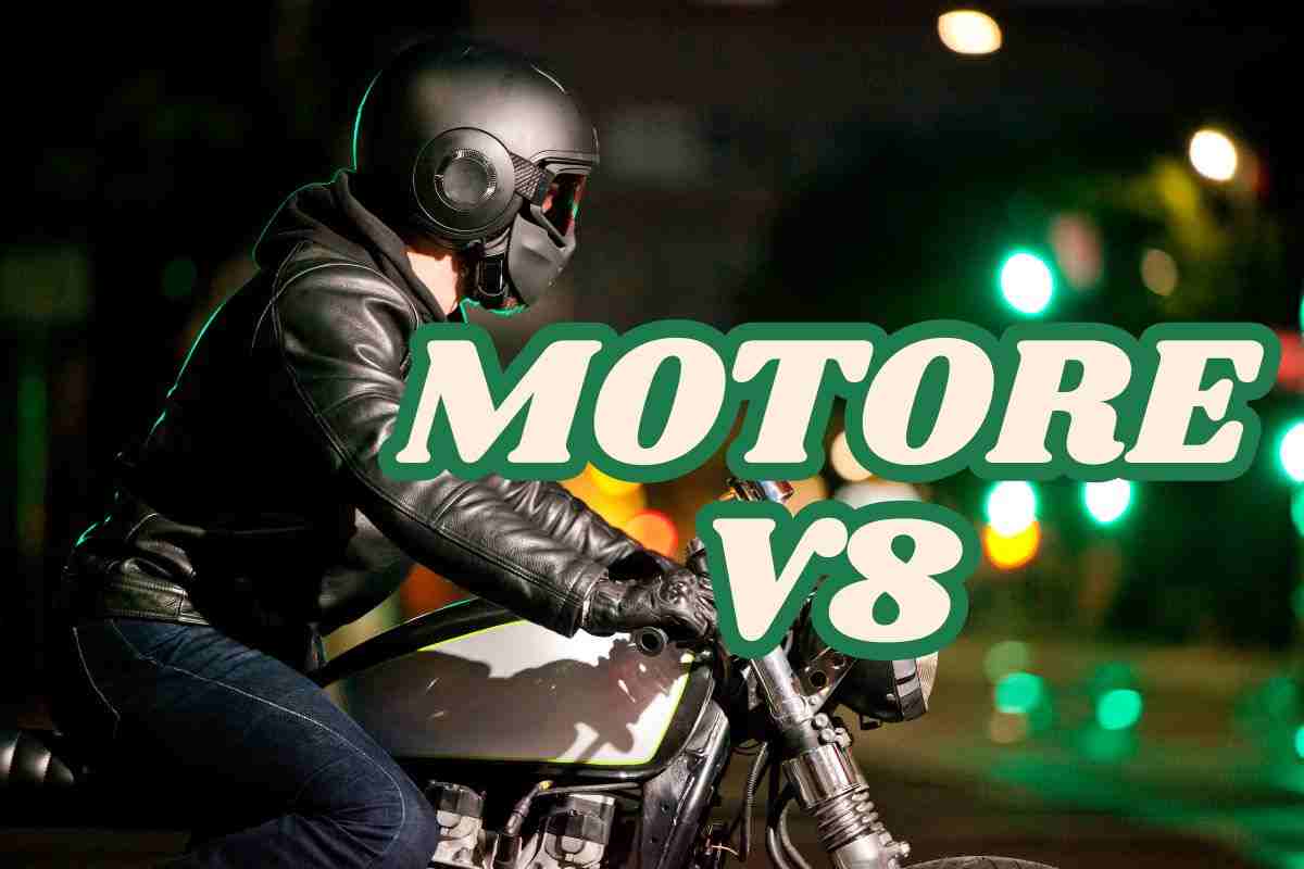 Moto Motore Ferrari V8 HF355