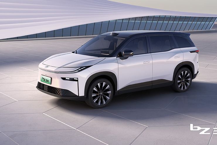 Toyota bZ3x novità SUV Cina