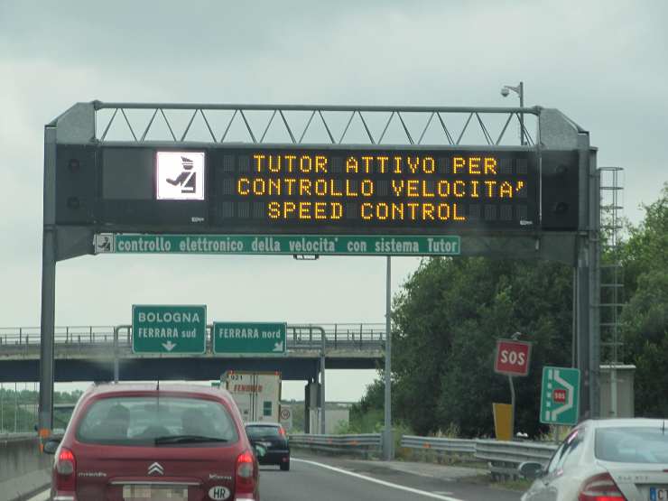Tutor autovelox novità 200
