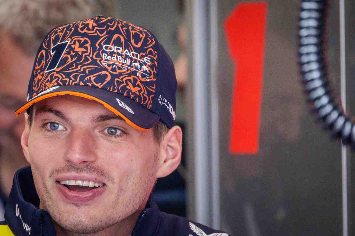 Max Verstappen sorridente