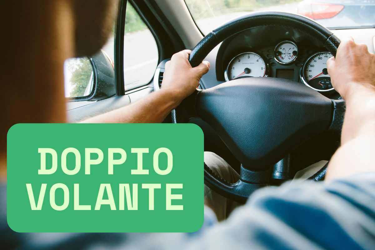 Volante auto Italdesign Aztec doppio