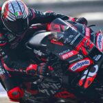 L'Aprilia MotoGP in pista