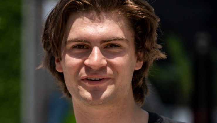 Primo piano di Colton Herta