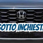 Honda finisce in guai