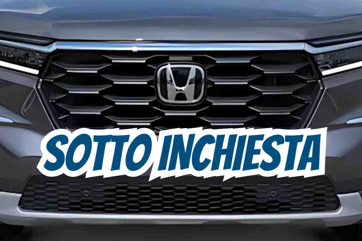 Honda finisce in guai