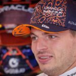 Primo piano di Max Verstappen