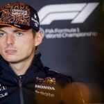 Primo piano di Max Verstappen