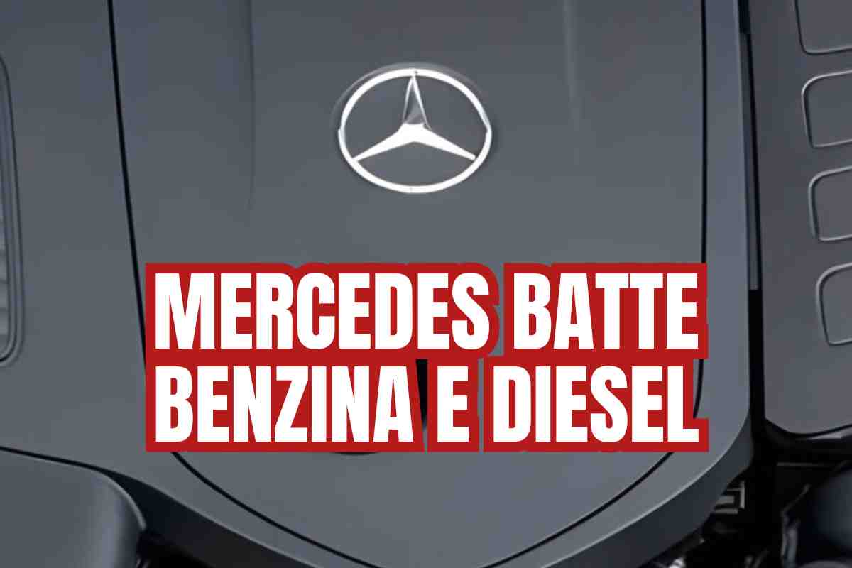 Mercedes manda in crisi benzina e diesel