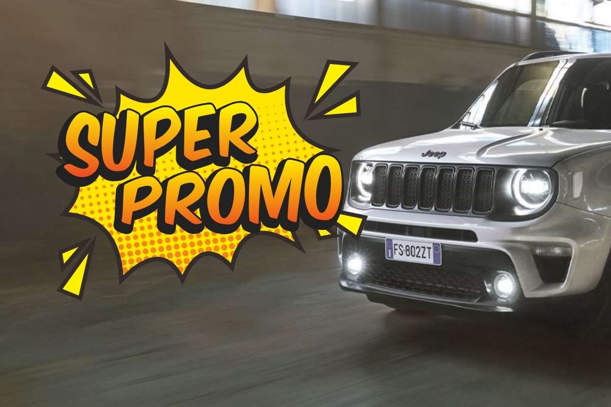 Promo Jeep Renegade, ultima occasione prima dell'addio