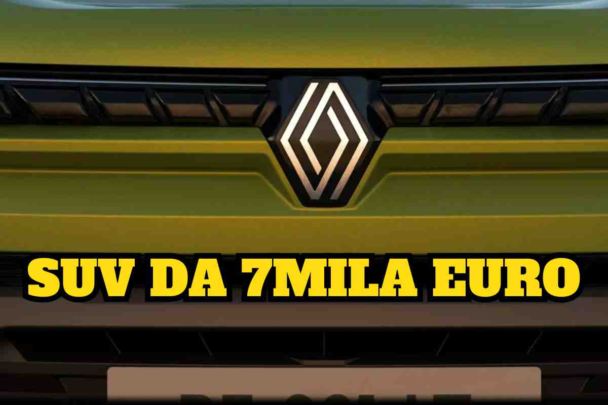 Renault, il SUV da 7mila euro