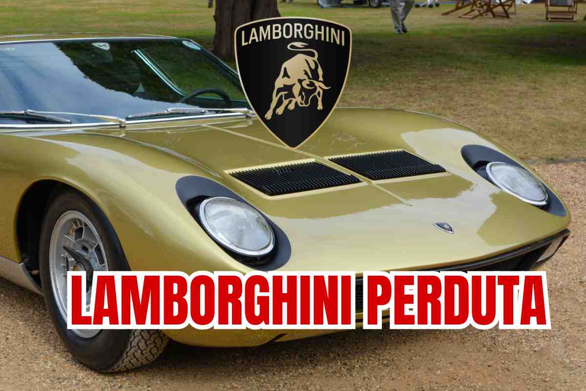 La Lamborghini perduta