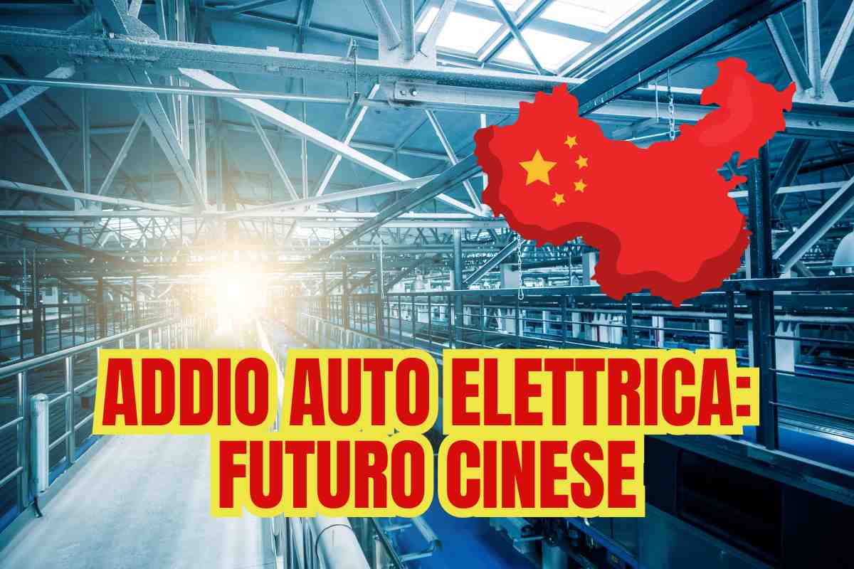 Addio auto elettrica Cina