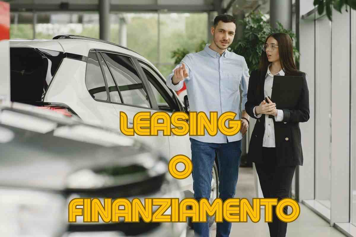 Auto leasing finanziamento