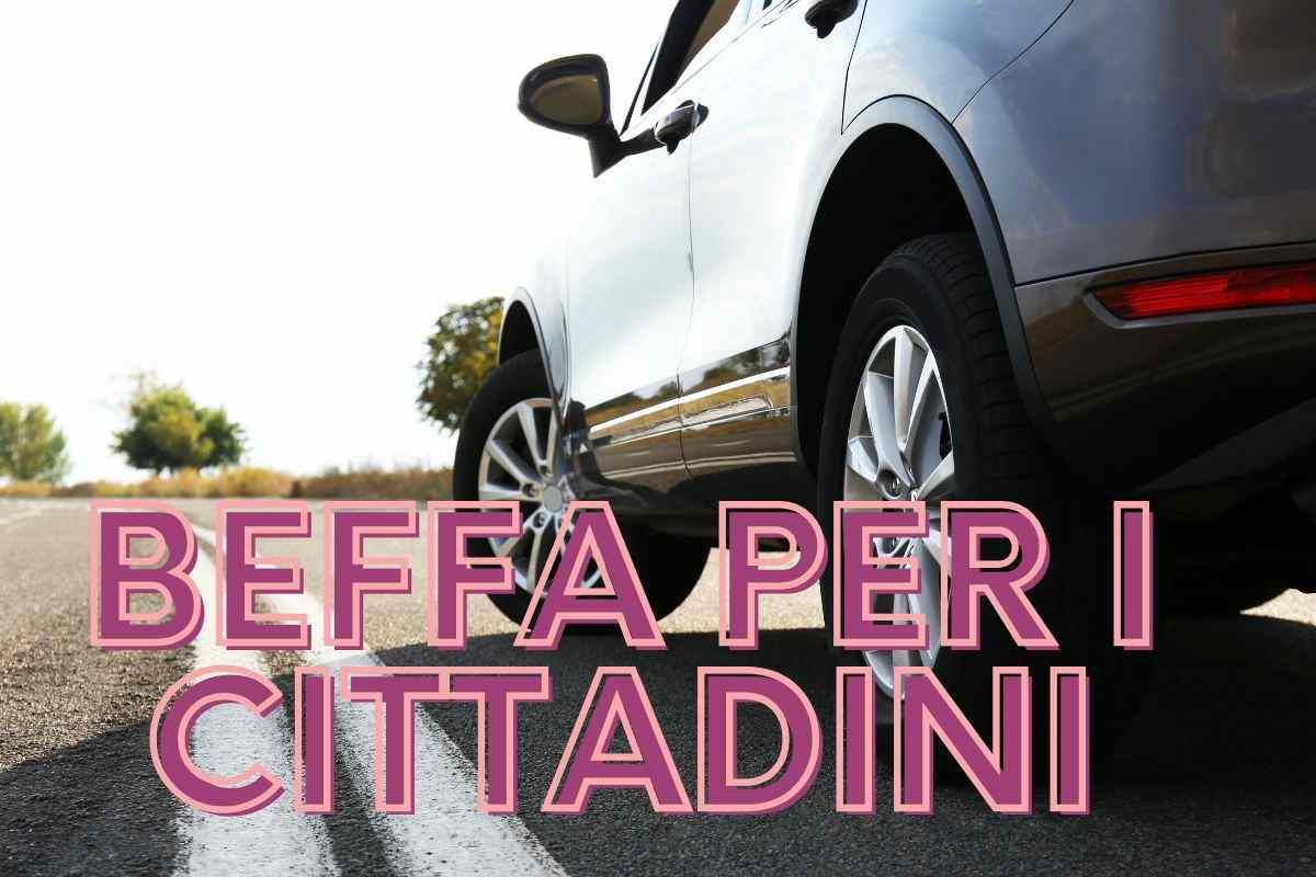 Auto Comune buca problemi