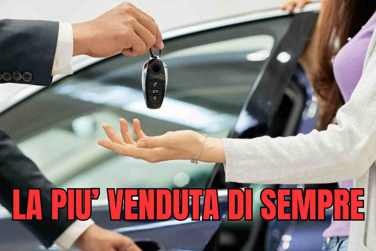 auto piu' venduta di sempre