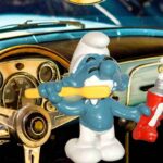 Livan Auto Smurf Cina Geely Puffo
